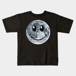 Moon Smiley Kids T-Shirt